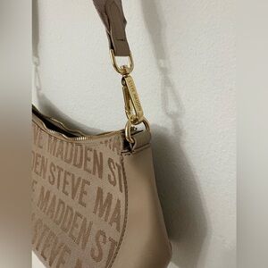 Steve Madden Monogram Letter Bag With Shoulder Strap y2k streetwear Preppy